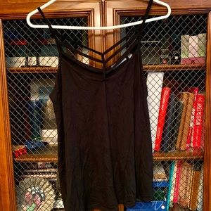 Black Jersey tank